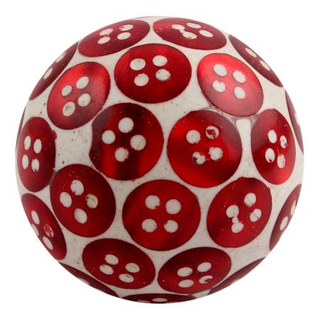 Red Button Wine Stopper